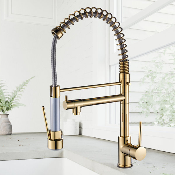 Clihome Pull Down Kitchen Faucet & Reviews Wayfair Canada